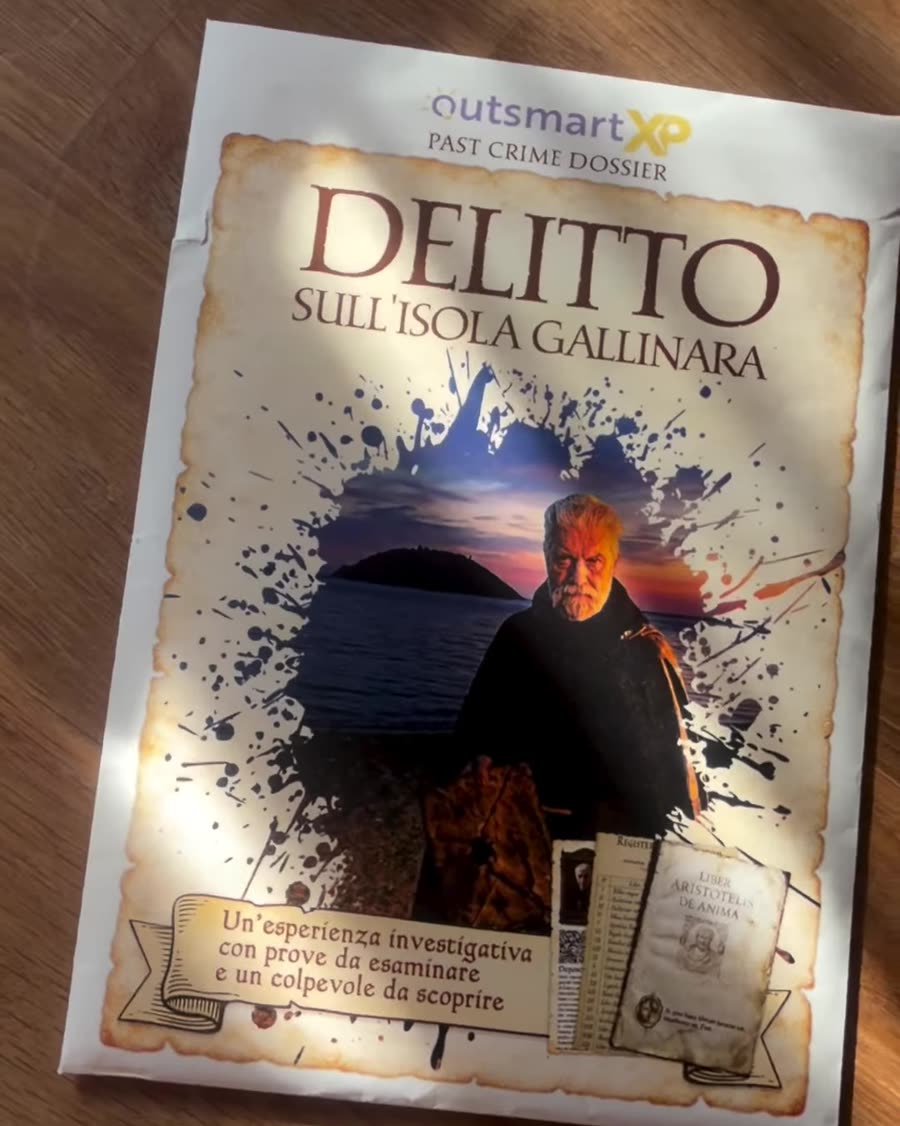 Copertina di Delitto sull'Isola Gallinara