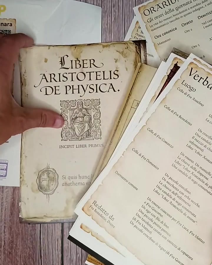 Il manoscritto Liber Aristotelis de Physica